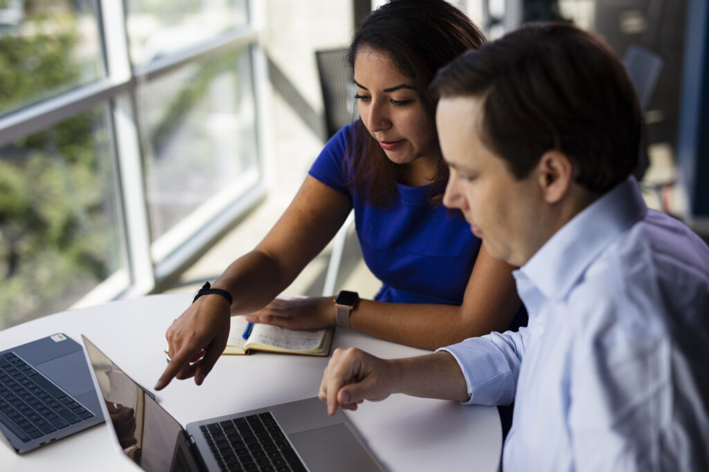 Employee Viewing LMS